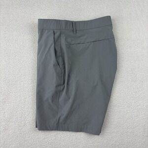 FABLETICS 'The Only' Mens Chino Shorts Size 33 Gray Lightweight Performance Golf